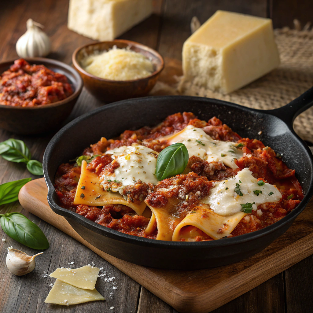 beautifully-presented-stovetop-lasagna-pasta